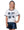Sequin Football Elements Boxy T- Navy