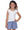 Navy Stripes Butterfly Short