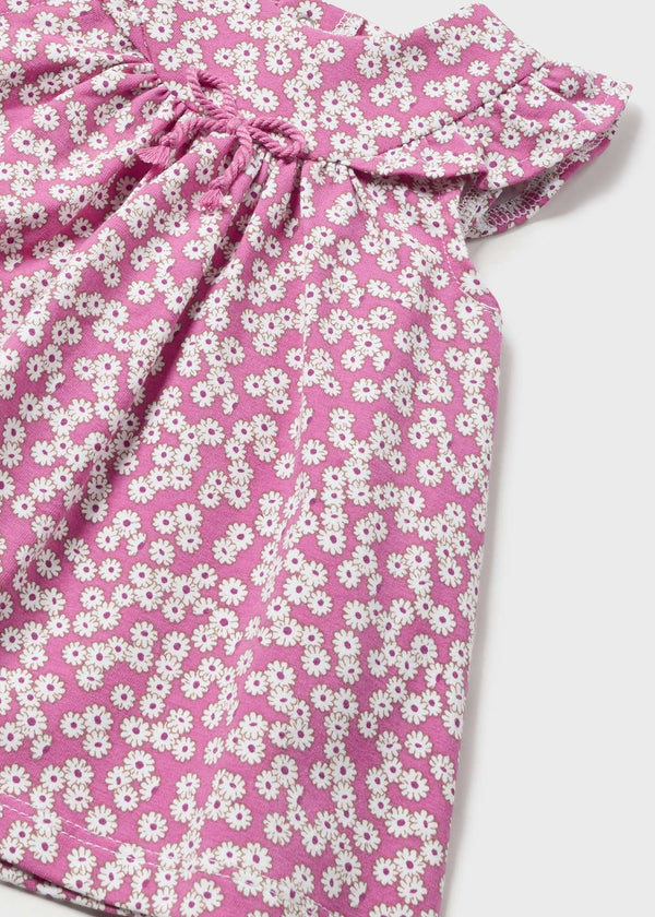 Printed Dress- Juicy Pink