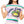 Lavender, Green & Yellow 'Queen Cake' Striped Top- (Women's)