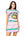 Lavender, Green & Yellow 'Queen Cake' Striped Top- (Women's)