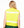Fluorescent Yellow Tennis Ball Sweater Vest- (Women's)