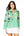 Mardi Gras Icon Button Up Cotton Top- (Women's)