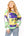 Checkered Mardi Gras Icon Sweatshirt- (Women's)