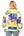Checkered Mardi Gras Icon Sweatshirt- (Women's)