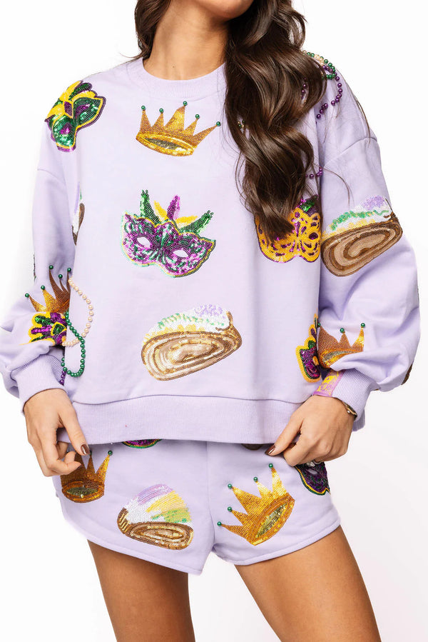 Mardi Gras Icon Short- (Women's)