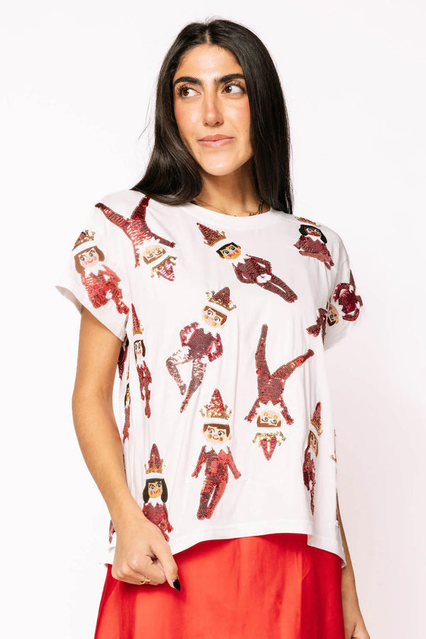 White Elf Tee- (Women's)