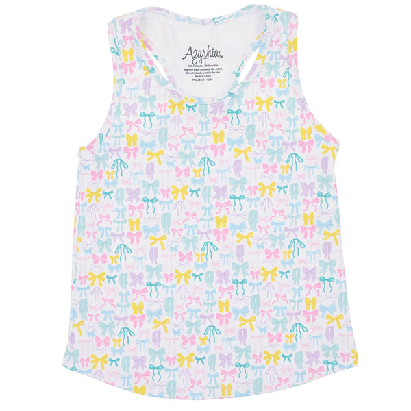 Pastel Bows Printed Tank