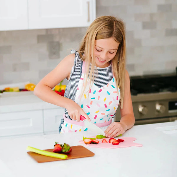 Rainbows & Unicorns Cutting Board & Knife Set