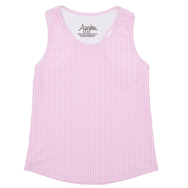 Pink Striped Tank