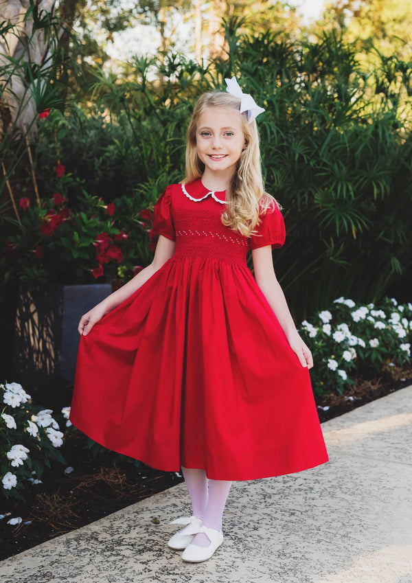 Penelope Dress- Red