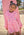 Pretty In Pink Sequin Short Set