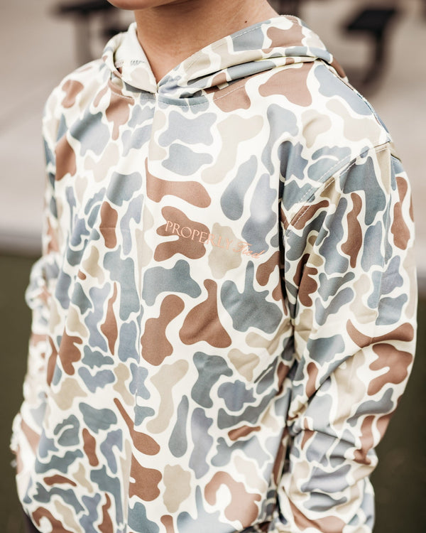 Sportsman Performance Hoodie- Field Camo