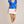 Top W/ Tie Back- Blue