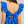 Top W/ Tie Back- Blue