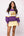 Licensed LSU Color block Jewel Letter Sweatshirt- (Women's)