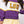 Licensed LSU Color block Jewel Letter Sweatshirt- (Women's)
