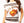 White & Brown Stripe 'Gobble' SS Top- (Women's)