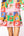 Rainbow Colorblock Piece Of Pie Skirt- (Women's)