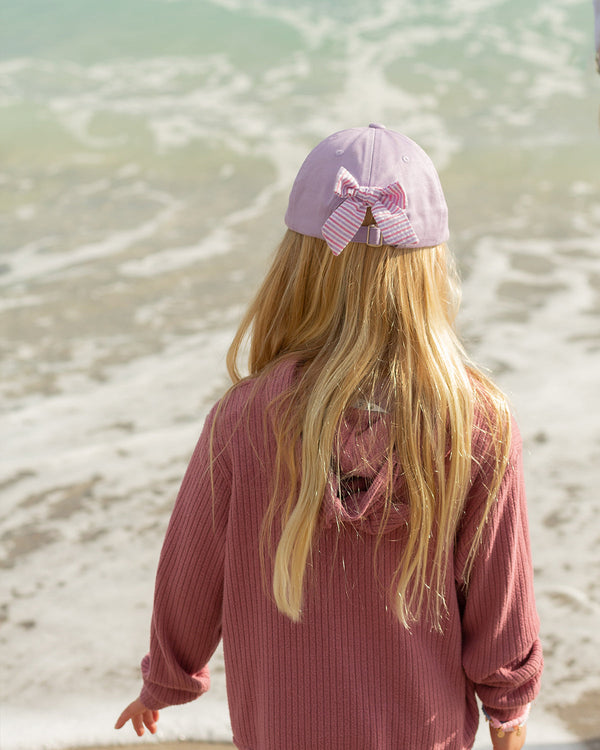 Rainbow Unicorn Bow Baseball Hat