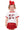Sequin Football Elements Boxy T- Red