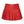 Mini Pleated Skort- Red Shimmer