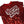 Game Day Sequin Top- Red/White