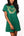Dark Green Christmas Necklace Tee Dress