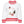 Sequin Christmas Elements Holly- White