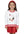 Sequin Christmas Elements Holly- White