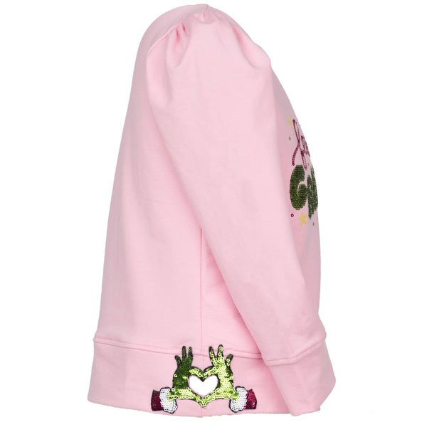 Sequin Feeling Grinchy Holly- Pink
