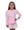 Sequin Applique Stay Sweet Pink Holly Shirt
