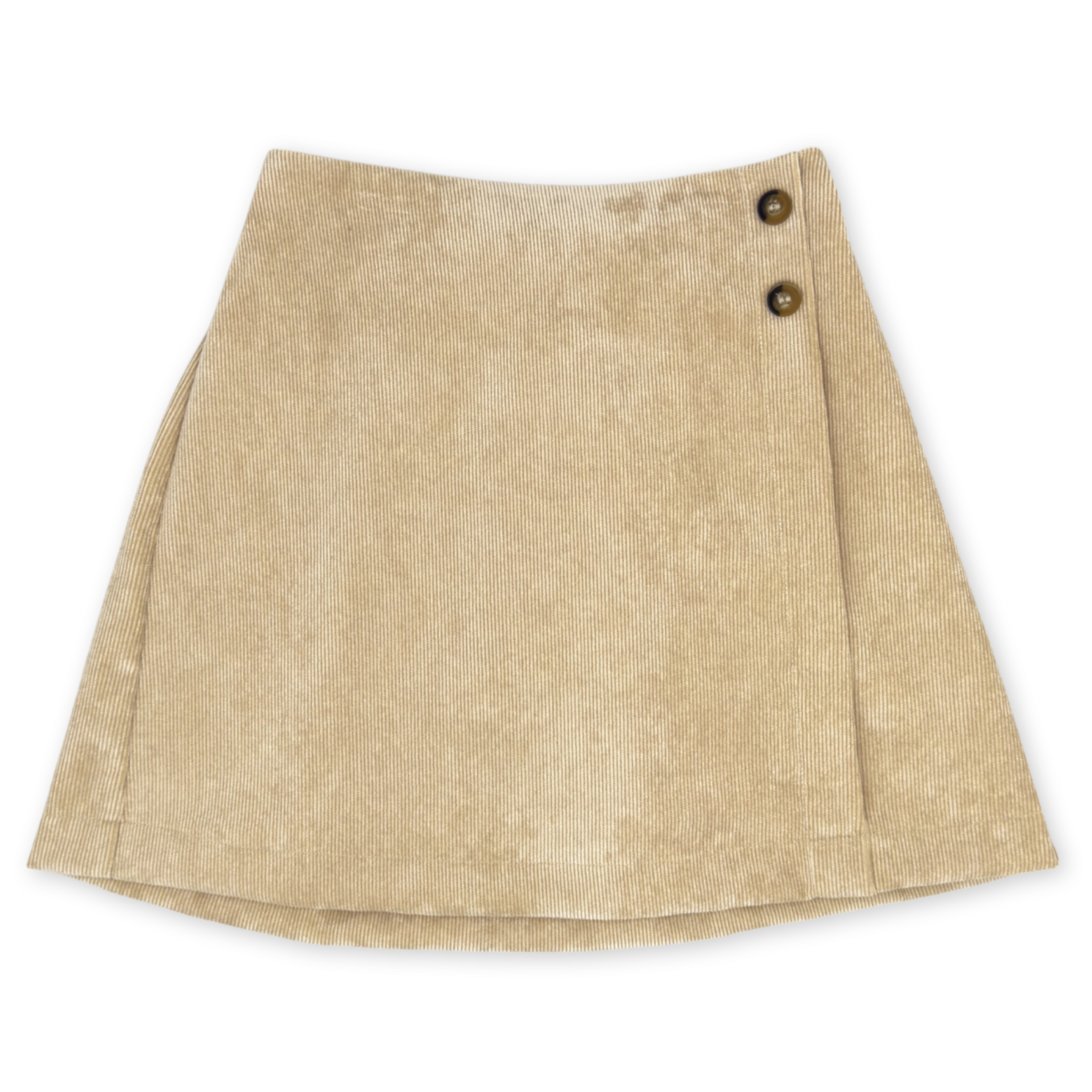 Cord skirt khaki 2025