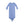 Solid Country Blue Knotted Gown
