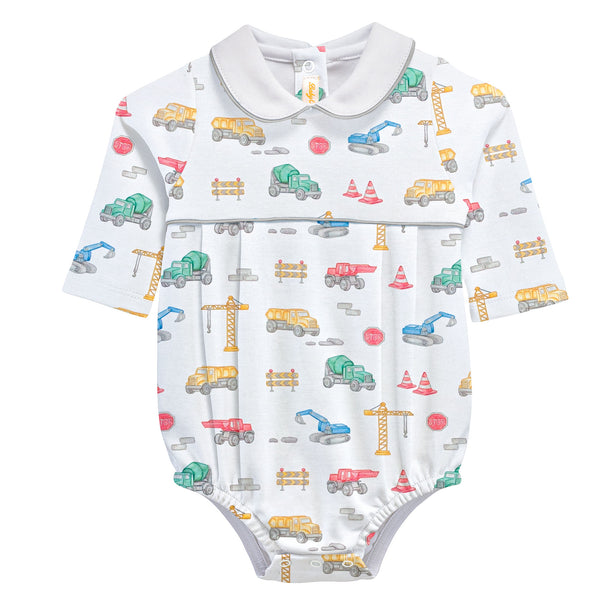 Building Printed Bubble W/ Round Collar