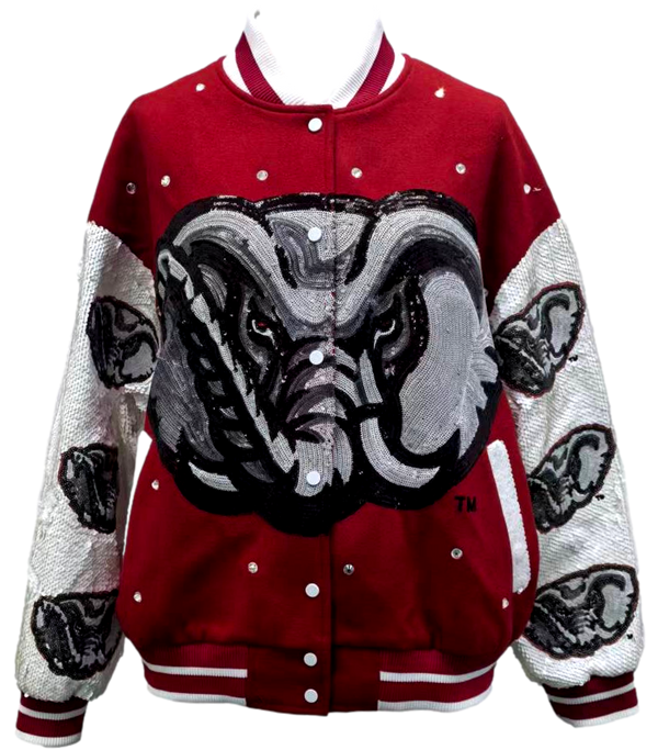 Licensed Bama Bomber Jacket- (Women's)
