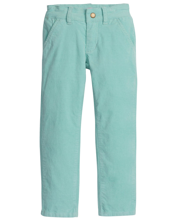 Twiggy Pants- Aqua Velvet