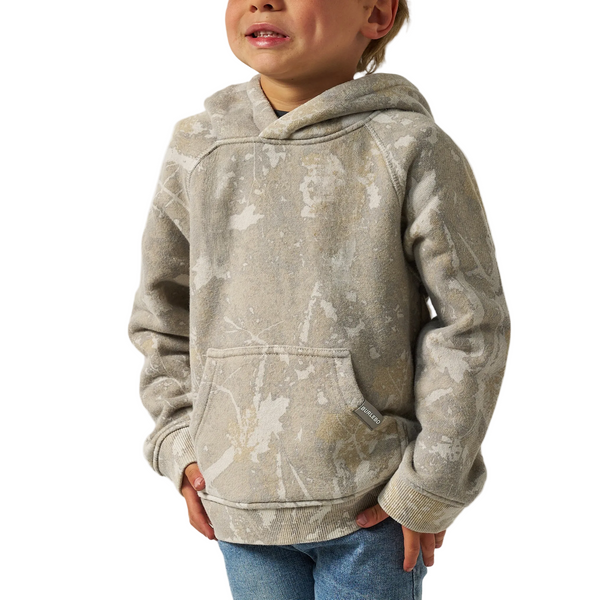 Youth Vintage Washed Hoodie- Drifter Camo