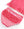 Long Sleeve Rash Guard Bikini- Hot Pink Heart/Polka Dot