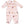 Collector Chickens Ruffle Sleeve Romper- Light Pink