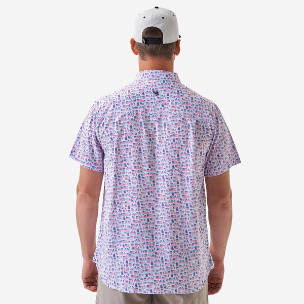 Performance Button Up- Old Glory (Men's)