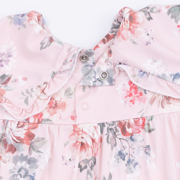 Painterly Rose Bouquets Sofia Dress