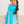Princess Bow Twirl Dress- Teal Golden Princess