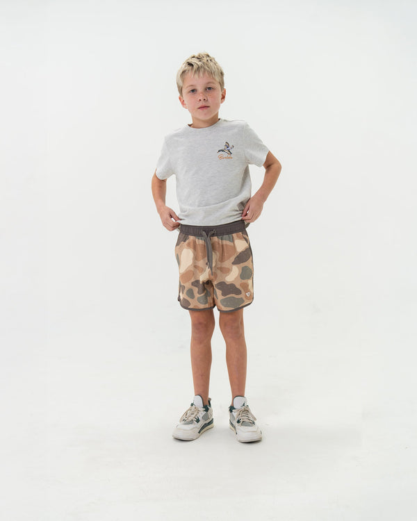 Youth Swim Trunk- Jumbo Pintail Camo