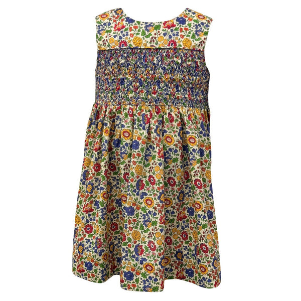 Smocked Jumper- Orchard Blossom