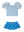 Glass Slipper Princess Skirted 2-Piece