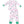 Golf Pros L/S Loungewear Set- Pink/Green