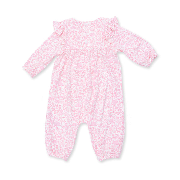 Baby Woodland Ruffle Sleeve Romper