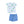 Golf Things Crew Neck Short Set- Blue