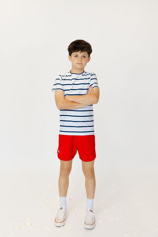 Navy/White Stripe Practice Shirt